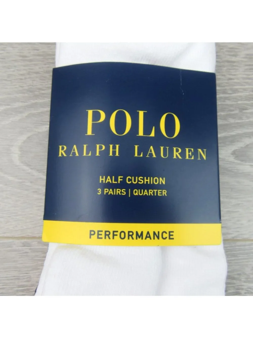 Polo Ralph Lauren Performance Half Cushion Socks Men's Size 6-12.5 (3 PAIRS) NEW